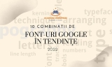 10 combinații de font-uri Google în tendințe 2022